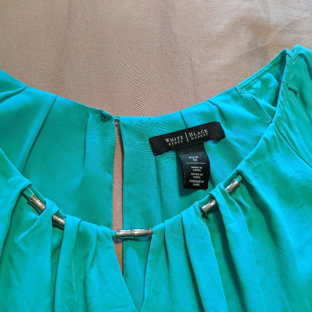 Green Sill Top from White House Black Market